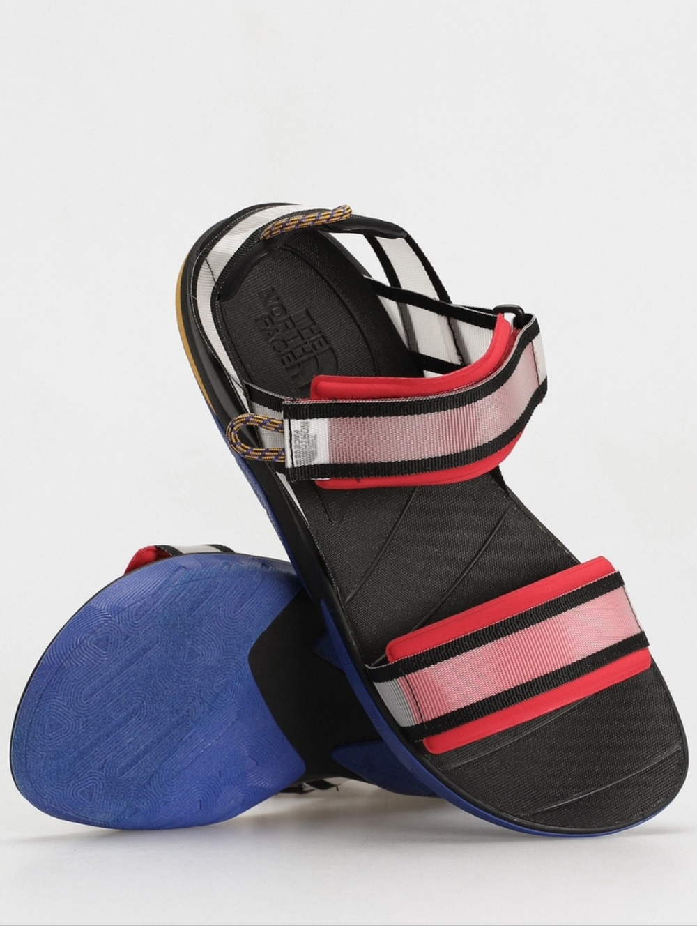 NWT The North Face Skeena Sport Sandal Men's Size 10 Red Black Adjustable Straps